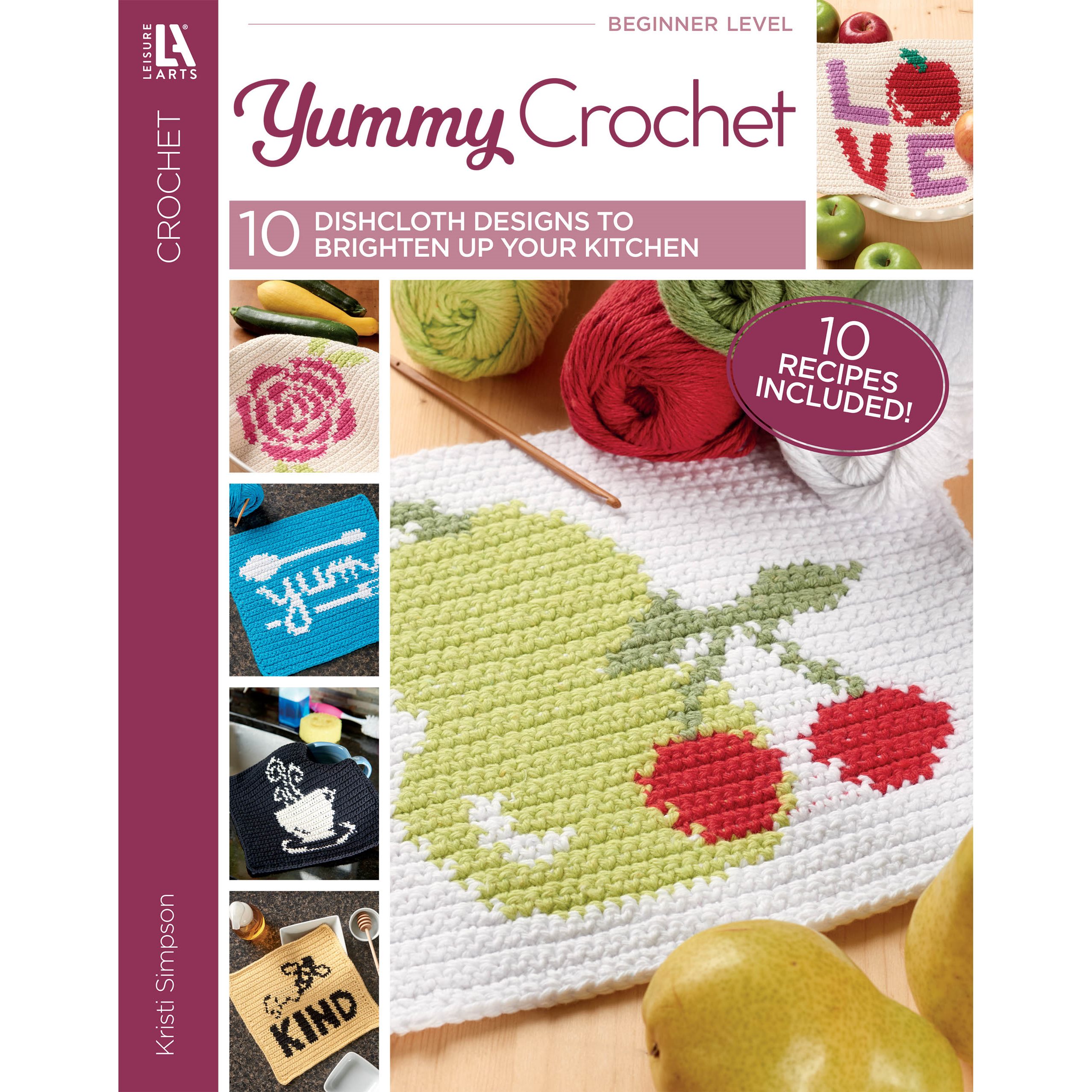 Leisure Arts Yummy Crochet Book